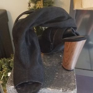 Ladies thigh high boots